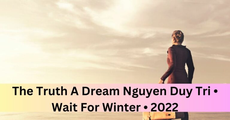 The Truth A Dream Nguyen Duy Tri • Wait For Winter • 2022