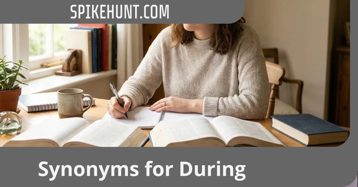 Synonyms for During
